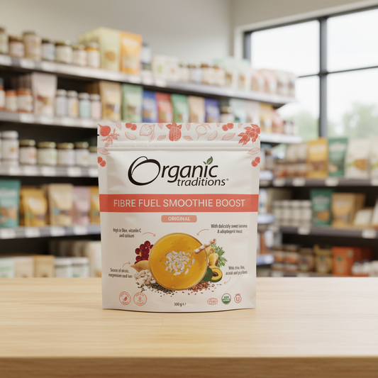 Organic Traditions Org Fibre Fuel Smoothie Boost - 300g