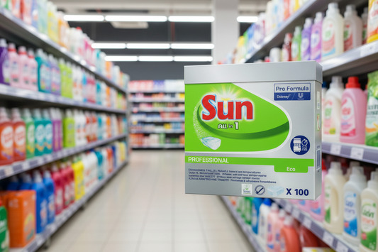 Sun All In 1 Eco Professional Dishwasher Tablet 100 X 18G (1.8Kg)
