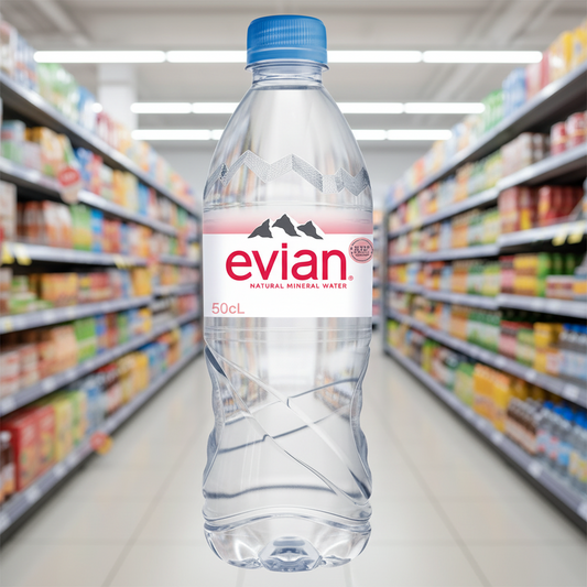24 x Evian Still Water 500Ml