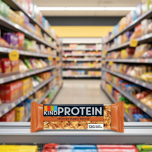 12 x Kind Protein Crunchy Peanut Butter 50G