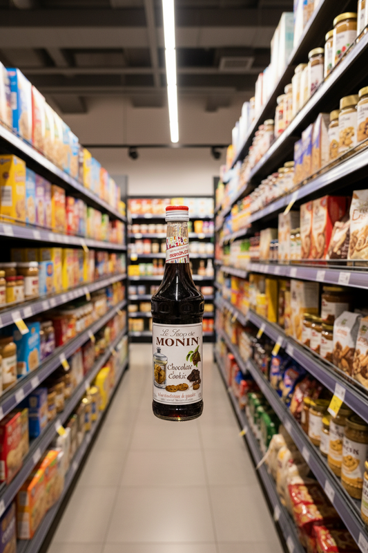 Monin Chocolate Cookie Syrup 1Lt