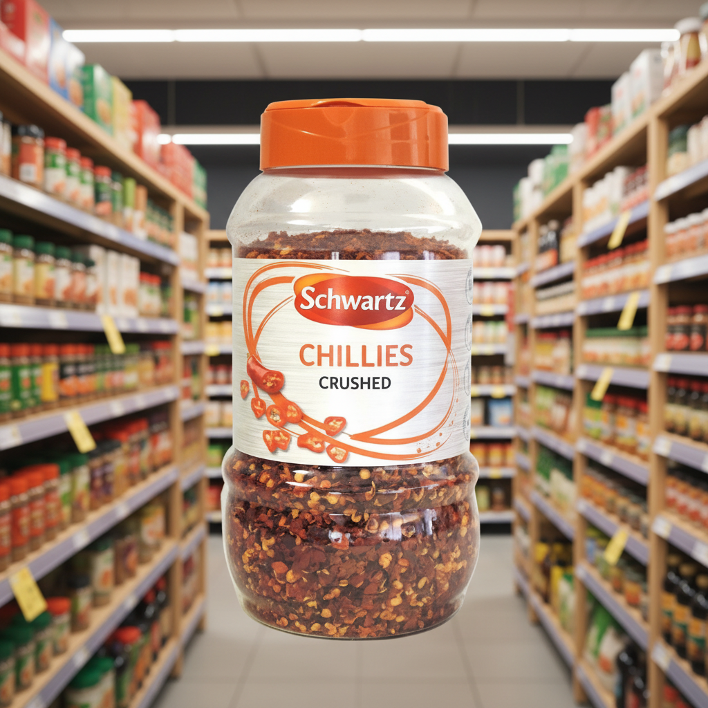 6 x Schwartz Crushed Chillies 260G