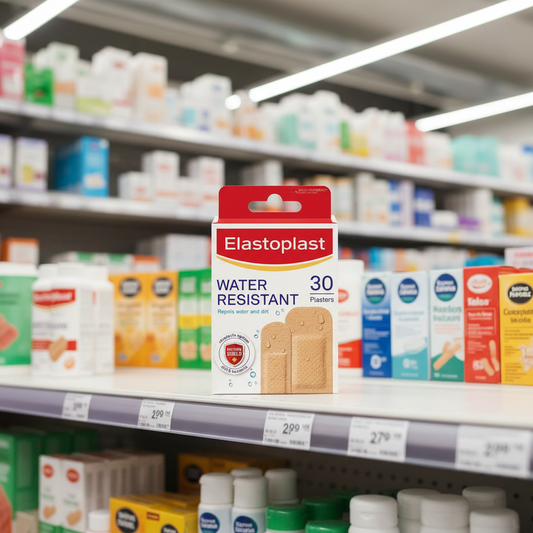 10 x Elastoplast Water Resistant 30 Plasters