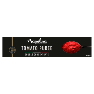 12 x Napolina - Tomato Puree Tubes 142Gm