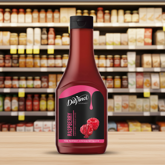 12 x Da Vinci Gourmet Raspberry Flavoured Drizzle Sauce 500G