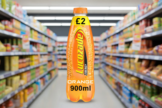 12 x Lucozade Energy Orange - 900Ml