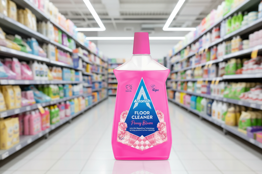 12 x Astonish Floor Cleaner Peony Bloom - 1 LITRE