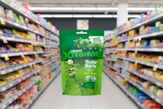 12 x Chewits Xtreme Sour Juicy Bites - 115GM