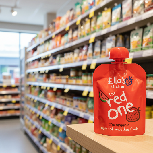 12 x Ellas Kitchen Smoothie Fruit - Red One - 90G