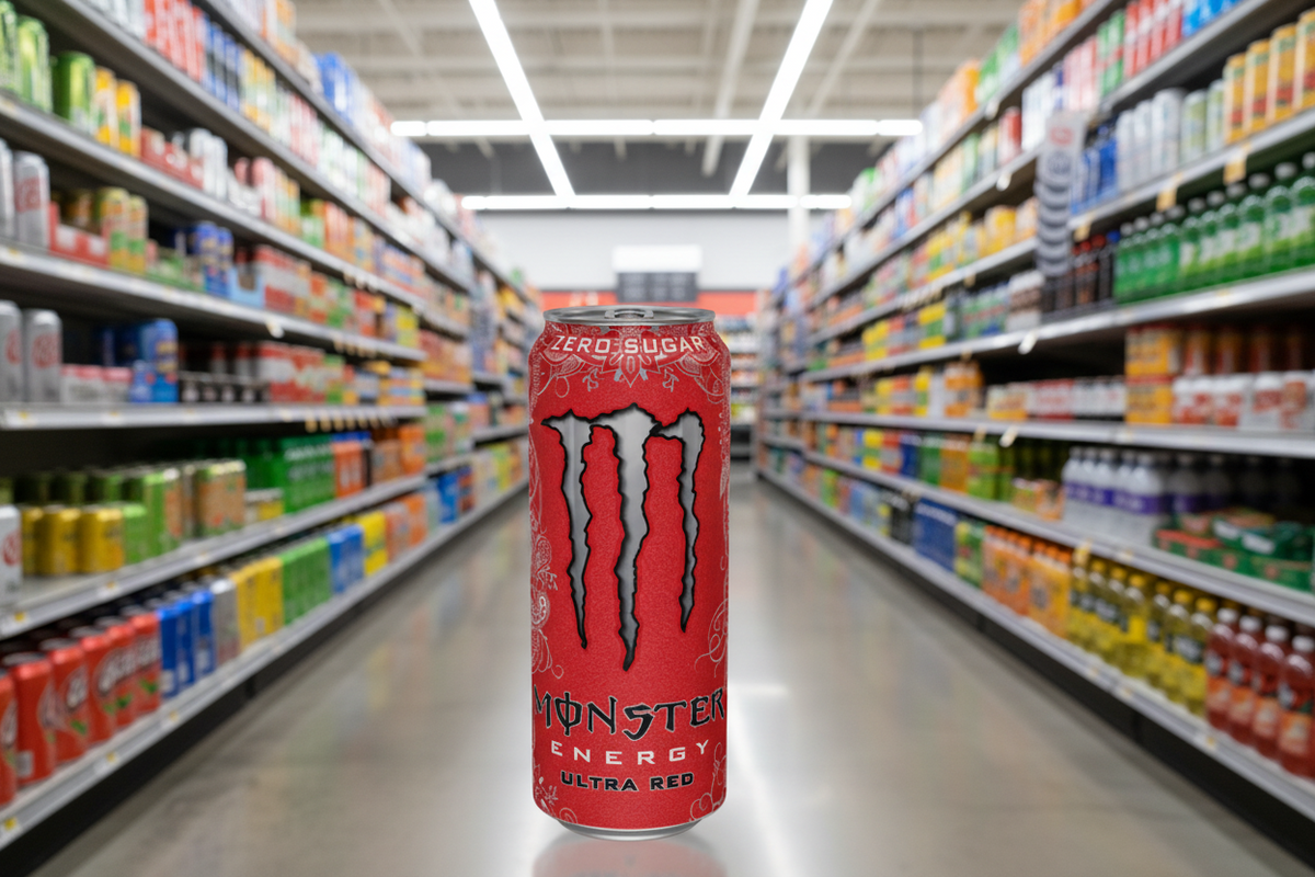 Ultra Red Monster Energy 500Ml