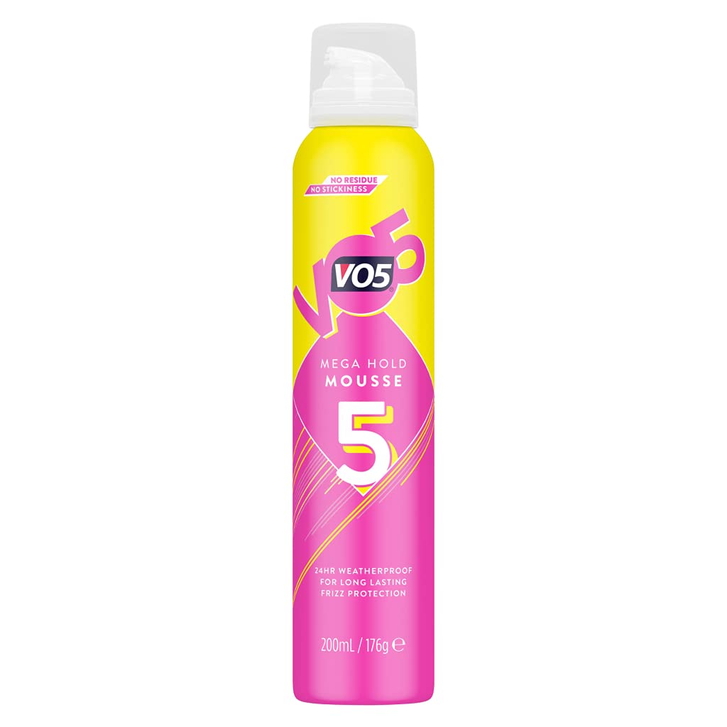 6 x V05 Mousse Mega Hold - 200ML
