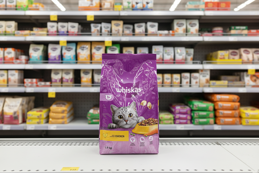 4 x Whiskas Cat 1+ Complete Chicken - 1.9Kg