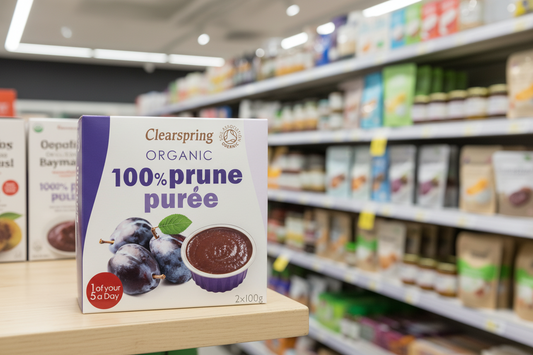 12 x Clearspring Org 100% Prune Puree - 200g