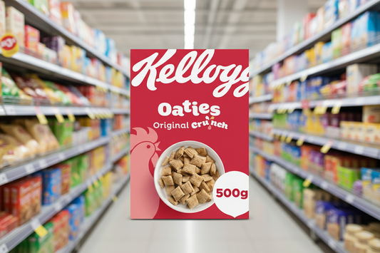 6 x Kellogg's Oaties Original Crunch - 500G