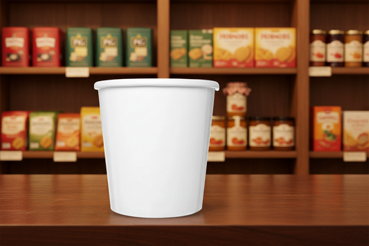 Soup Container Clear Plastic Lid 8/12O