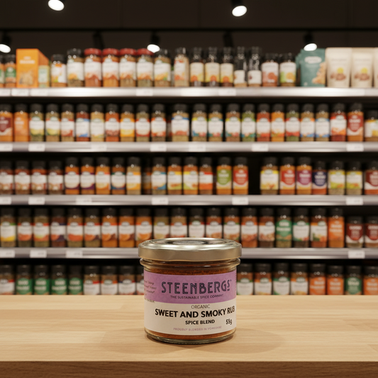 Steenbergs Organic Sweet & Smokey Rub - 55g