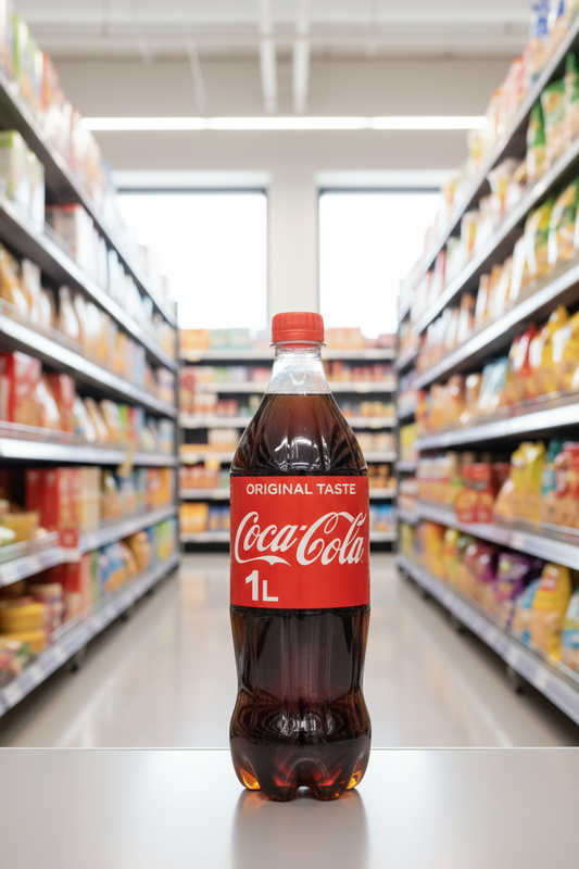12 x Coca-Cola Original Taste 1L