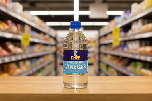 12 x Chef Distilled Malt Vinegar 284Ml