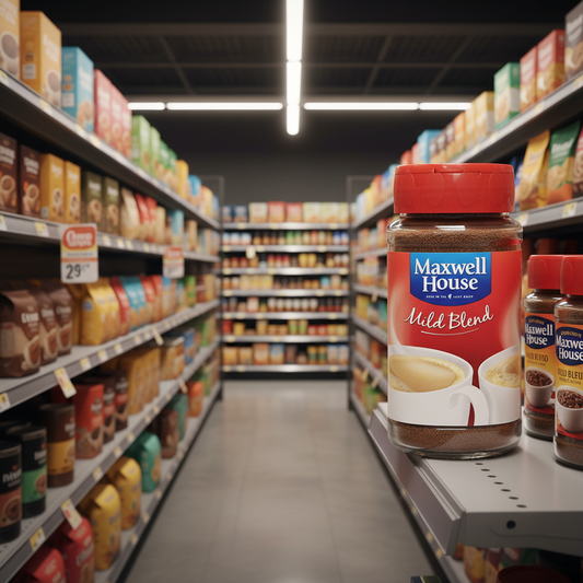 12 x Maxwell House Mild Blend Instant Coffee 100G