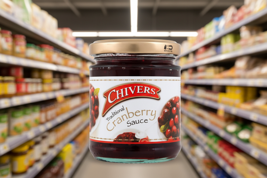 12 x Chivers Traditional Cranberry Sauce 220G