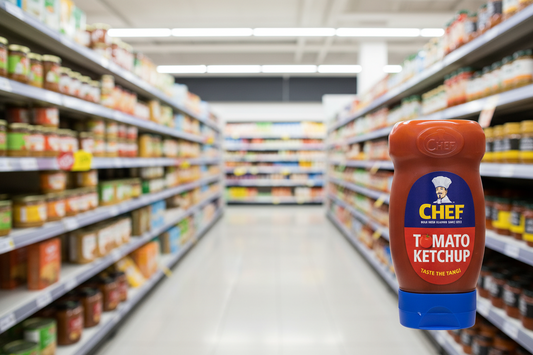 12 x Chef Tomato Ketchup 735G