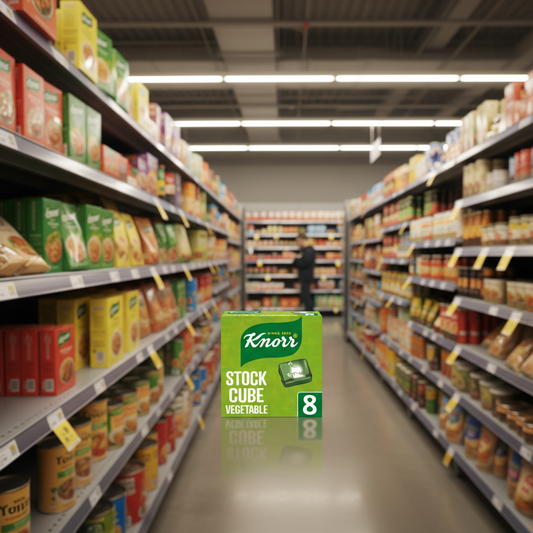 12 x Knorr Stock Cubes Vegetable 8X 10 G