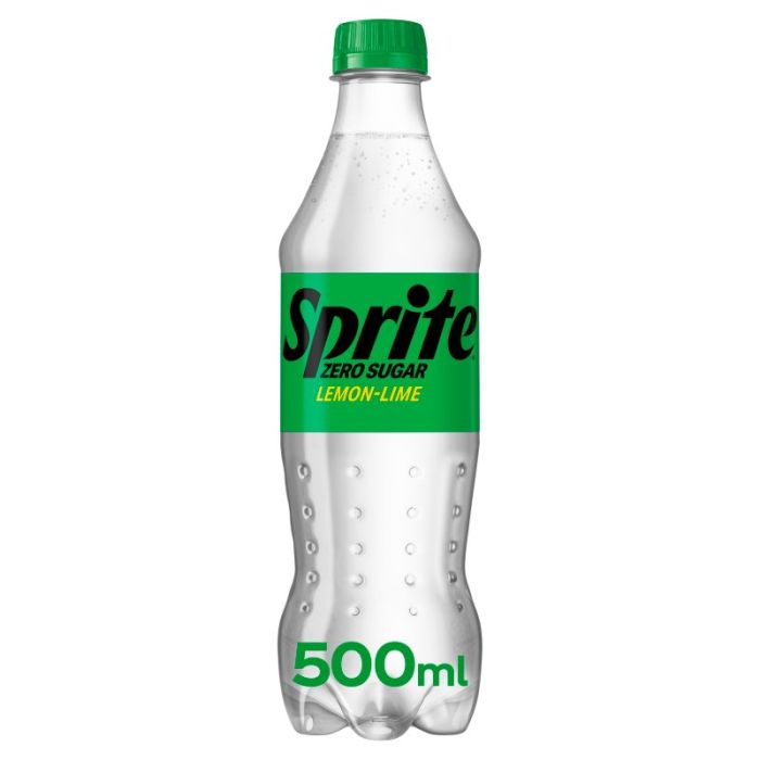 24 x Sprite Lemon-Lime No Sugar 500Ml