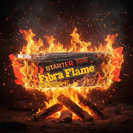 8 x Fibra Flame Starter Firelog - 500GM