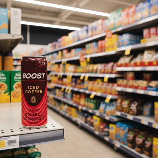 12 x Boost Iced Coffee Double Espresso - 250Ml