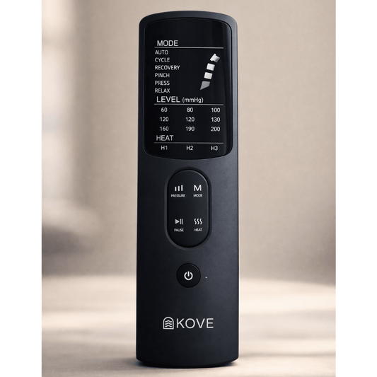 KOVE Compression Recovery Boots – 5-Chamber Heated Leg Compression System