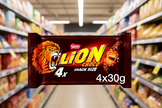 10 x Lion Milk Chocolate Bar Multipack 30G 4 Pack