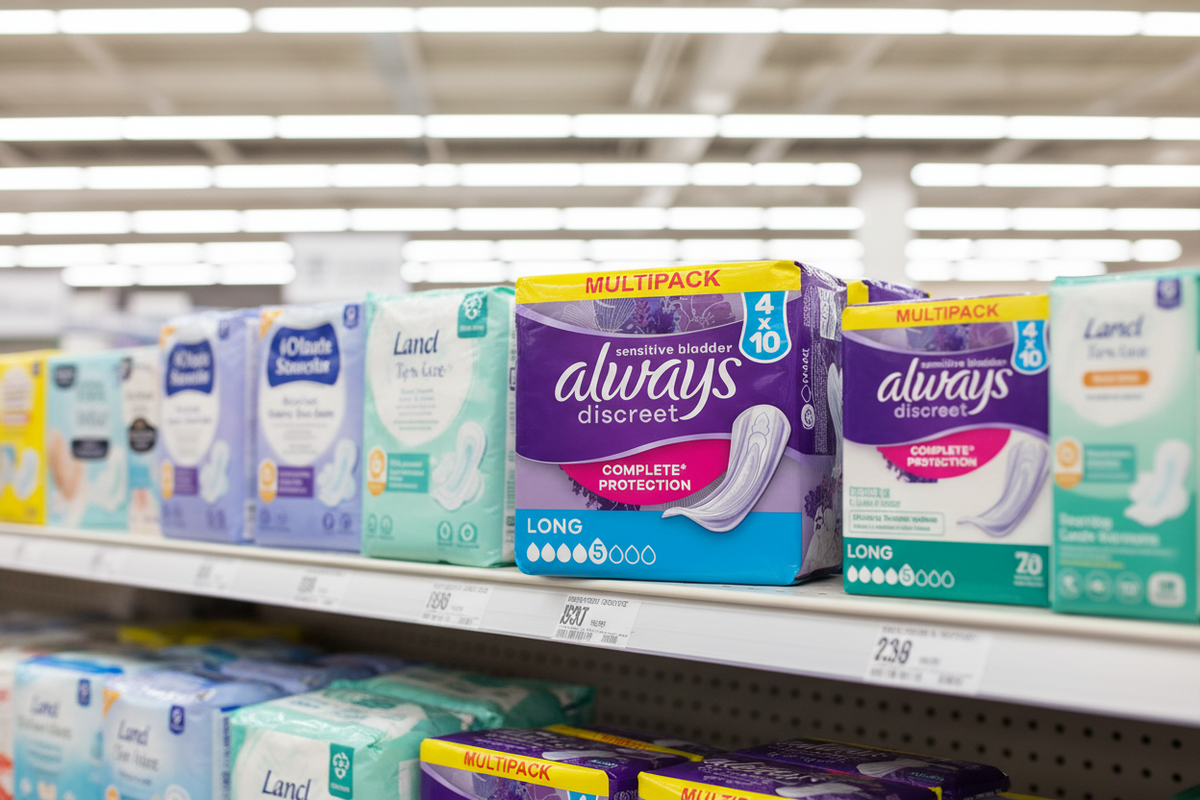 4 x Always Discreet Long - 10 PACK