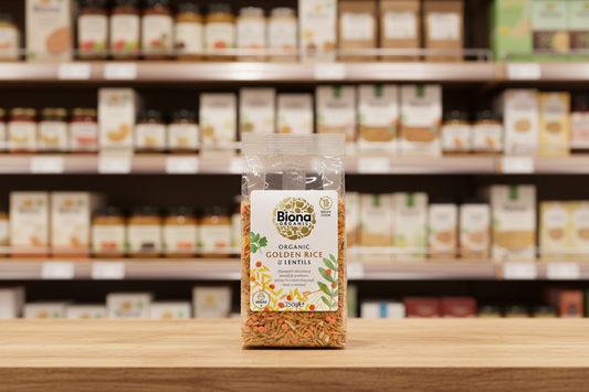 Biona Org Golden Rice & Lentils - 250g