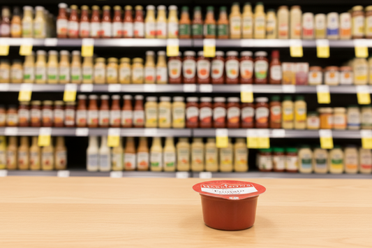 100 x Harrisons Finest Tomato Ketchup Dip Pots 100 X 25G