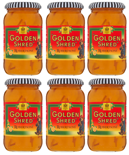 6 x Robertsons Golden Shred Marmalade 454Gm