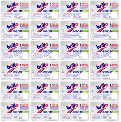 24 x Brillo Pads 5 Pack