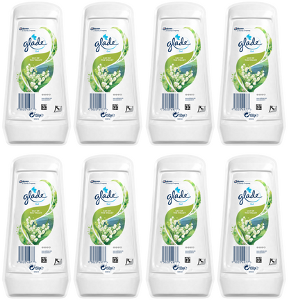 8 x Glade Gel Freshener Lily 150G