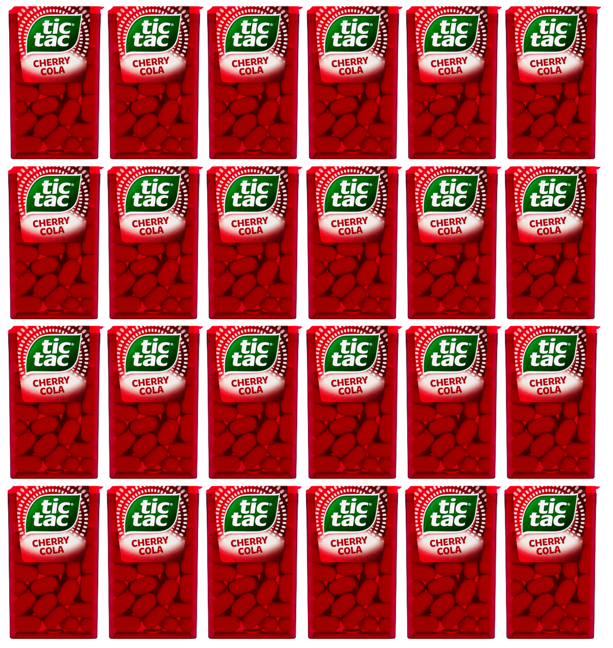 24 x Tic Tac Cherry Cola T1 Case 18Gm