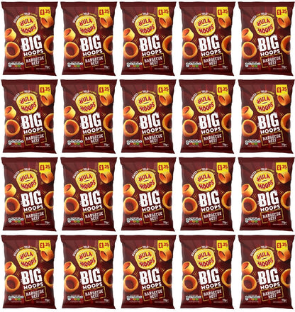 20 x Kp Big Hoops Bbq Beef - 70GM