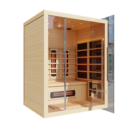 KOVE Full Spectrum Infrared Sauna – 3 Person