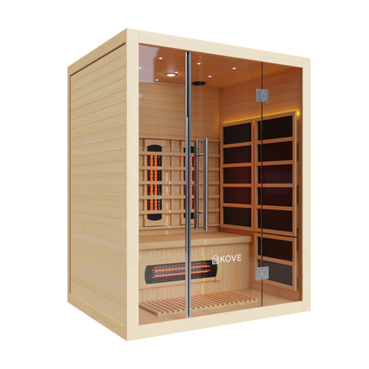 KOVE Full Spectrum Infrared Sauna – 3 Person
