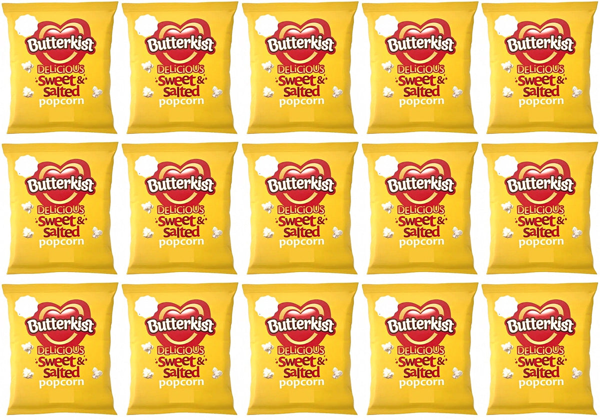 15 x Butterkist Sweet & Salted Popcorn 70GM