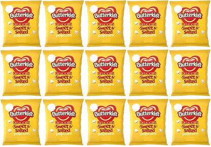 15 x Butterkist Sweet & Salted Popcorn 70GM