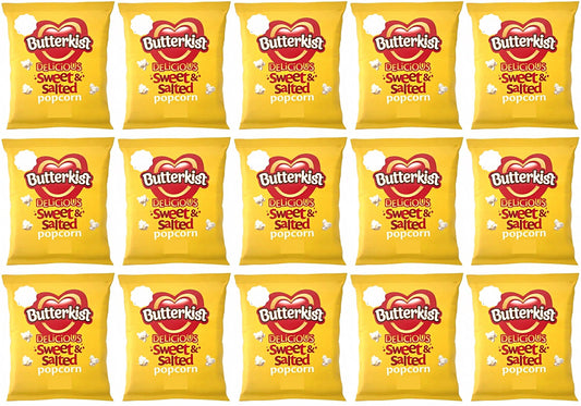 15 x Butterkist Sweet & Salted Popcorn 70GM