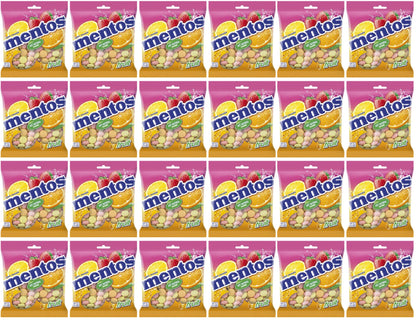 24 x Mentos Fruit Bag  - 150GM