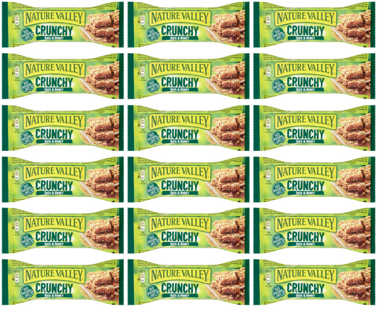 18 x Nature Valley Crunchy Oats & Honey 42Gm