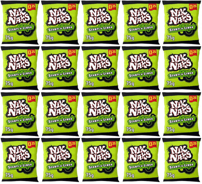 20 x Kp Nik Naks Scampy & Lemon - 75GM