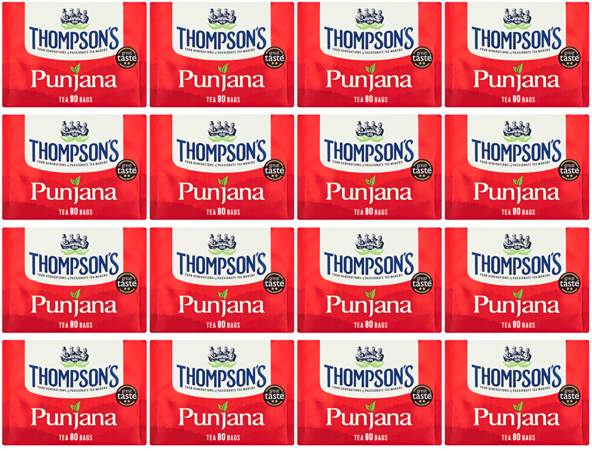 16 x Punjana Tea Bags - 80