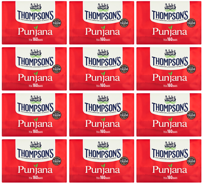 12 x Punjana Tea Bags 160'S - 160'S