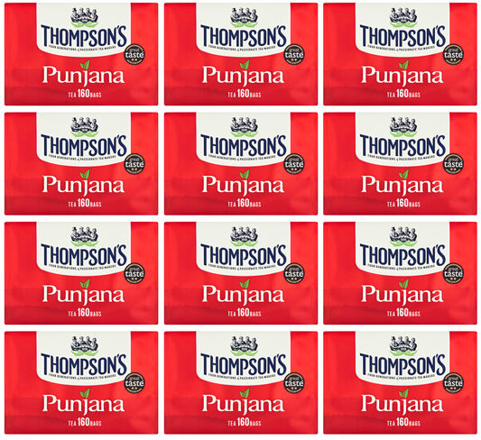 12 x Punjana Tea Bags 160'S - 160'S
